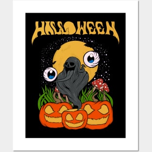 Halloween Night Posters and Art